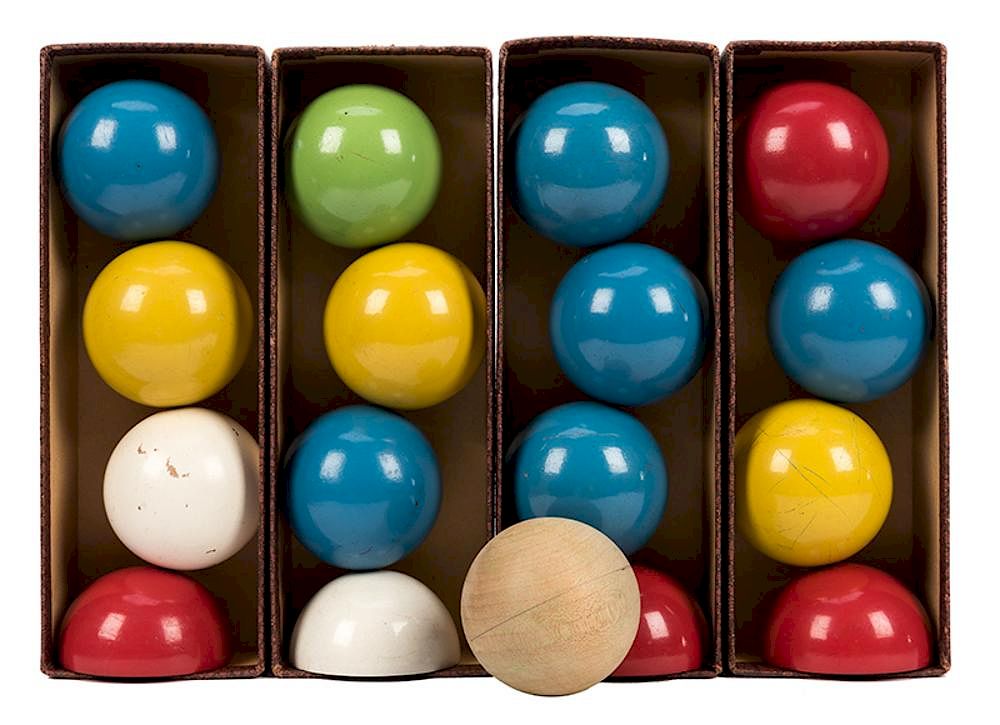 Appraisal: Collection of Thayer Billiard Balls Collection of Thayer Billiard Balls