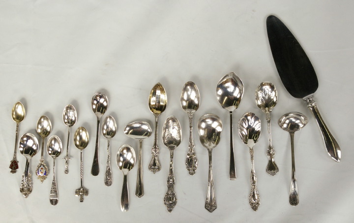 Appraisal: Twenty-Piece Collection of Silver Flatware consisting of a Wallace sterling