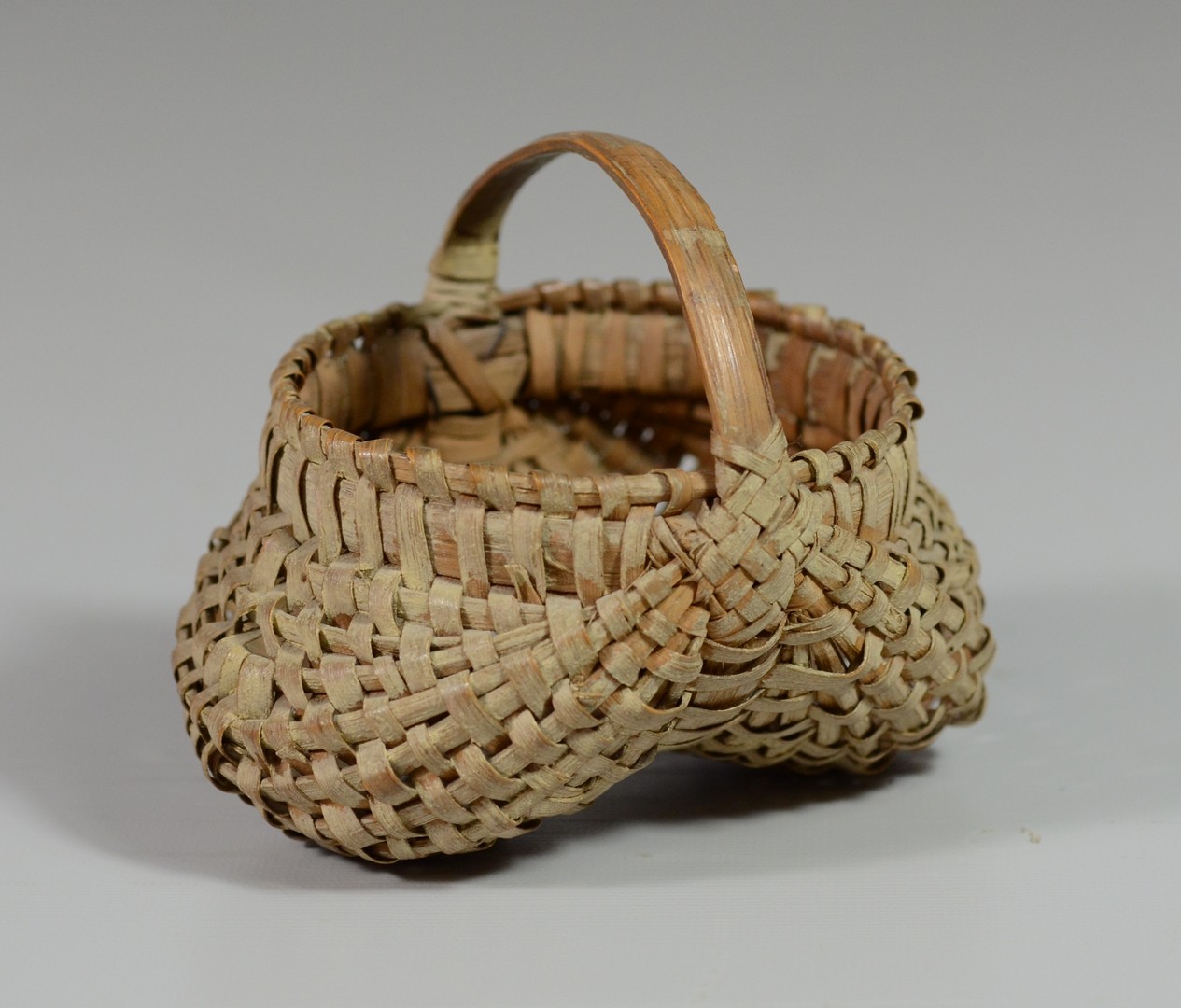 Appraisal: Miniature Exaggerated Buttocks Basket l w h RCA LLC