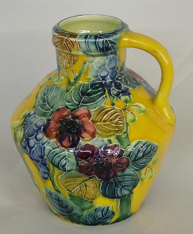 Appraisal: Thomas Forrester Son 'Trogon Ware' single handle vase decorated with