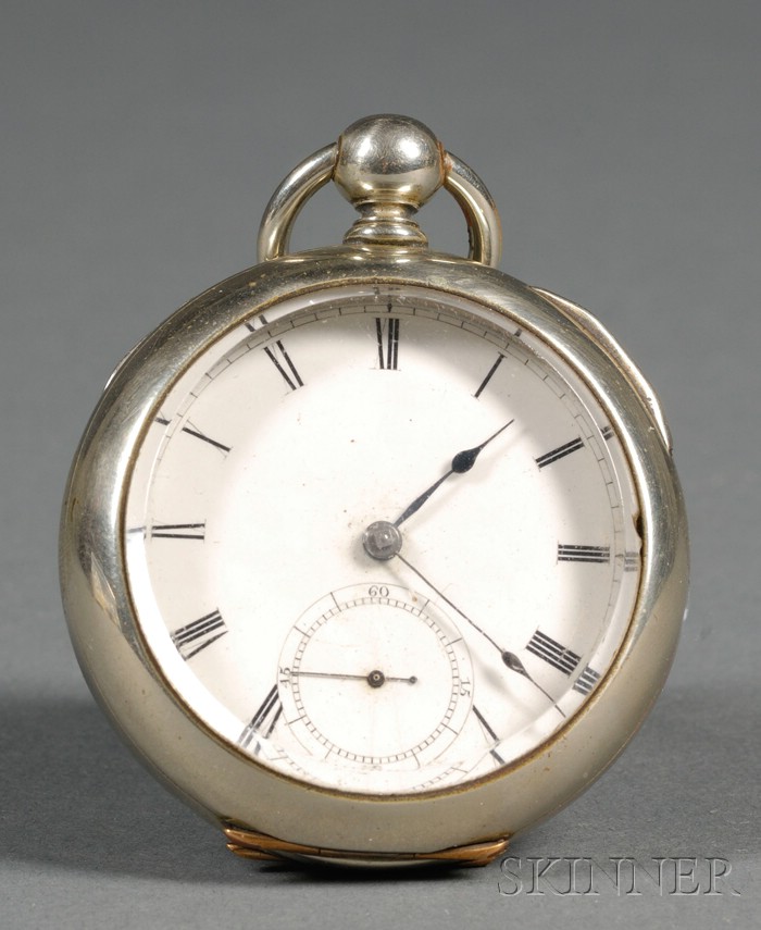 Appraisal: Silveroid Open Face Pocket Watch by the Home Watch Company