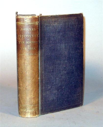 Appraisal: vol Speke John Hanning Journal of The Discovery of The