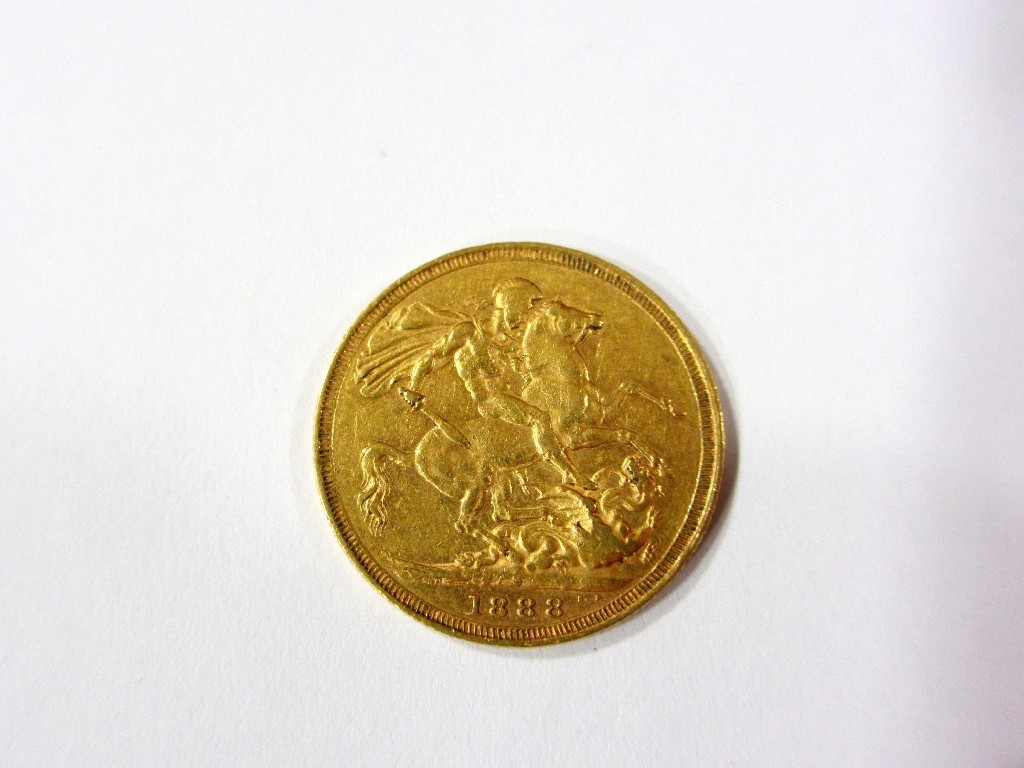 Appraisal: A Victorian gold sovereign