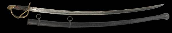 Appraisal: A U S Model cavalry saber by N P Ames