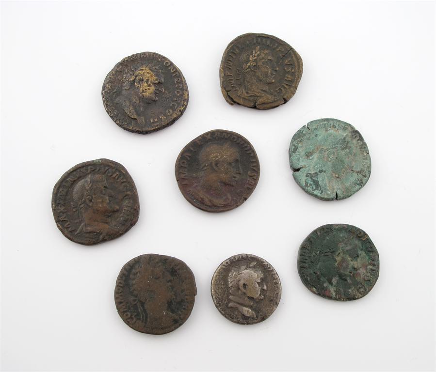 Appraisal: Roman bronze coinage