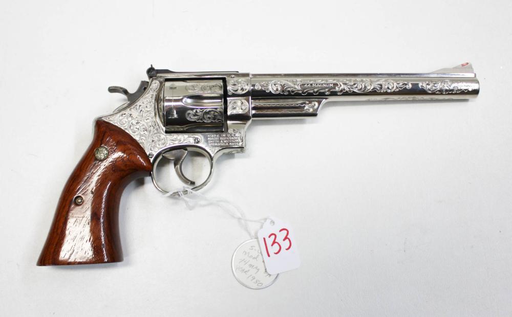 Appraisal: SMITH AND WESSON MODEL - DOUBLE ACTION REVOLVER magnum caliber