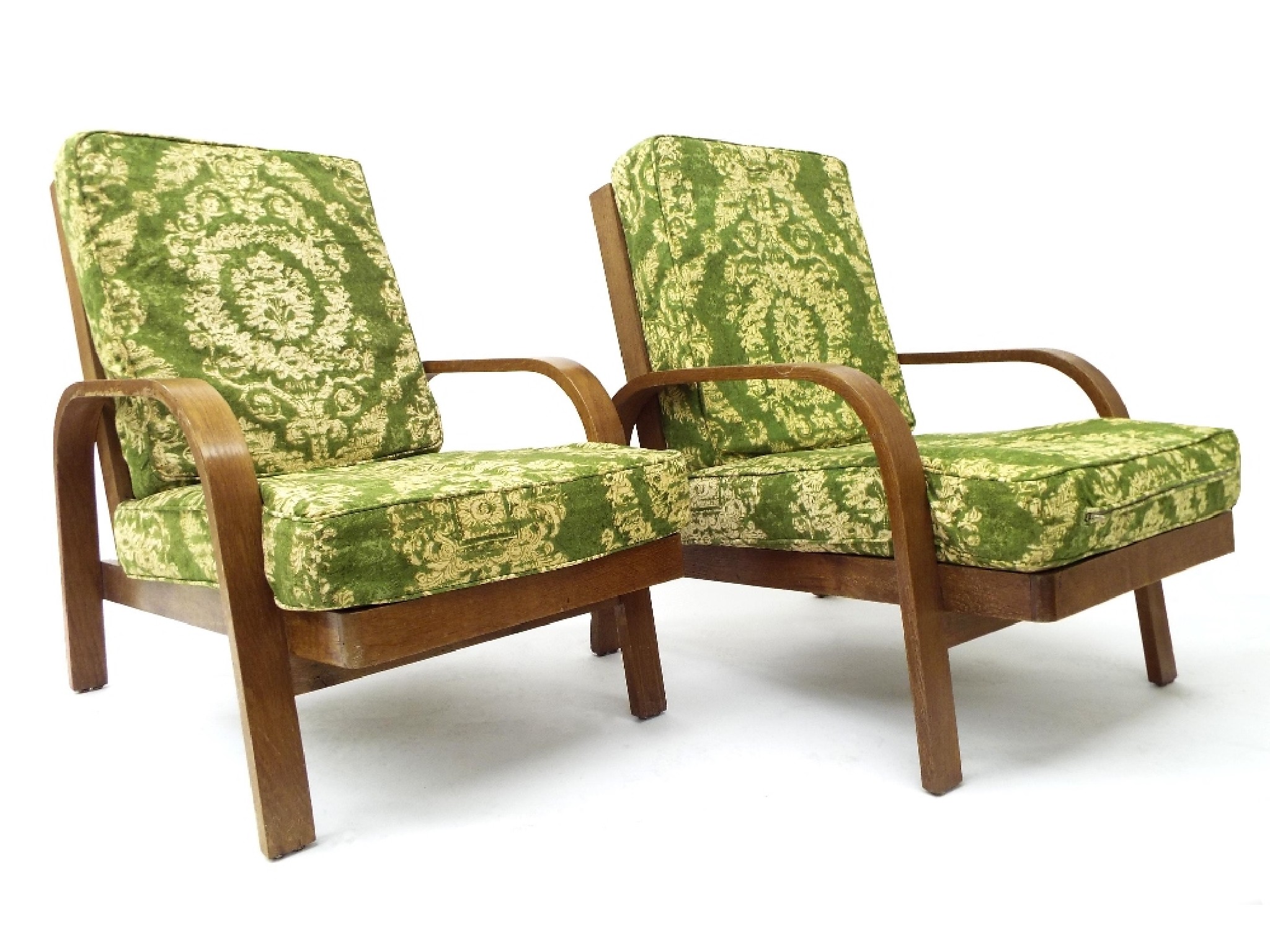 Appraisal: Robert Hening Hein Heckroth - pair of Lamda chairs for