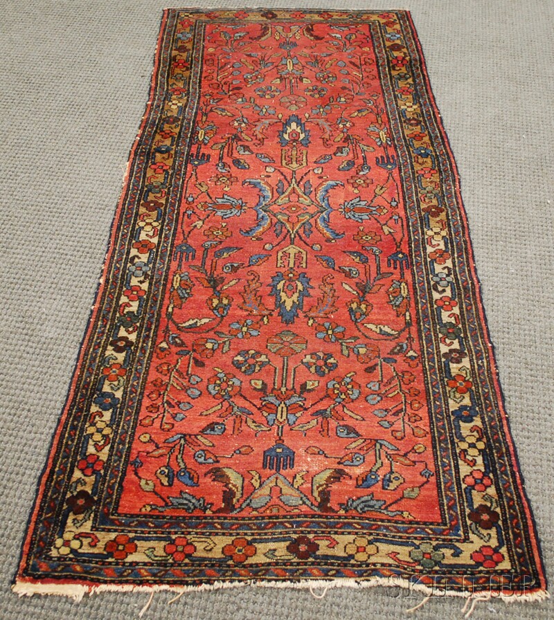 Appraisal: Hamadan Rug Northwest Persia th century ft in x ft