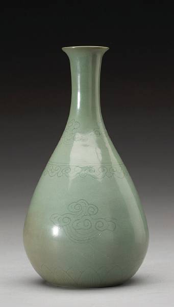 Appraisal: Korean Works of Art Goryeo Dynasty th Century Of pear