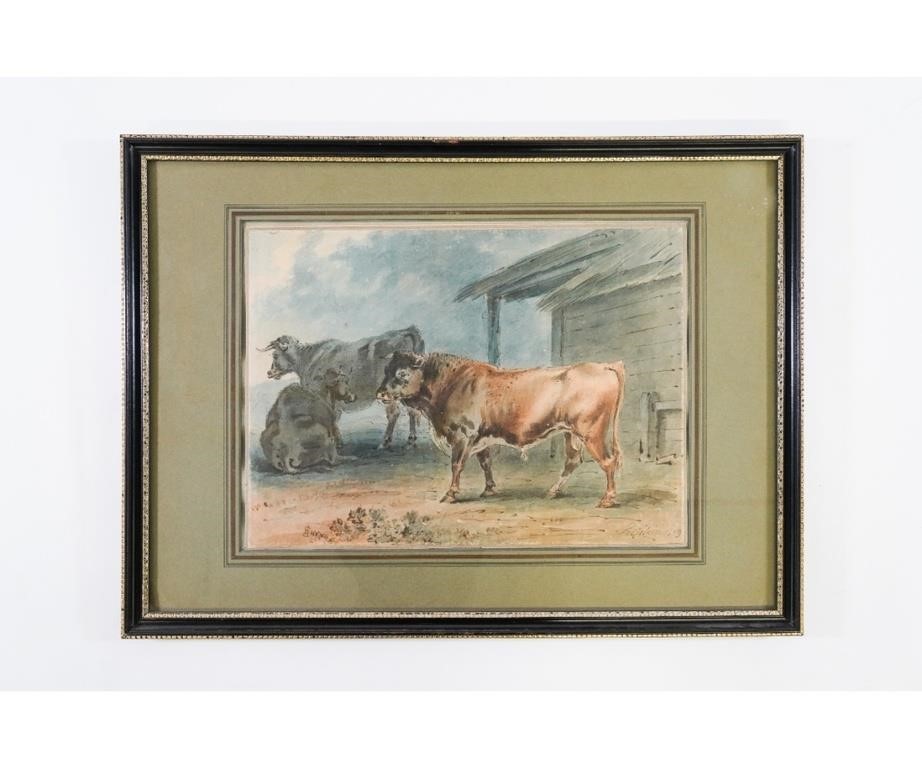 Appraisal: William Sawry Gilpin - UK framed and matted watercolor of