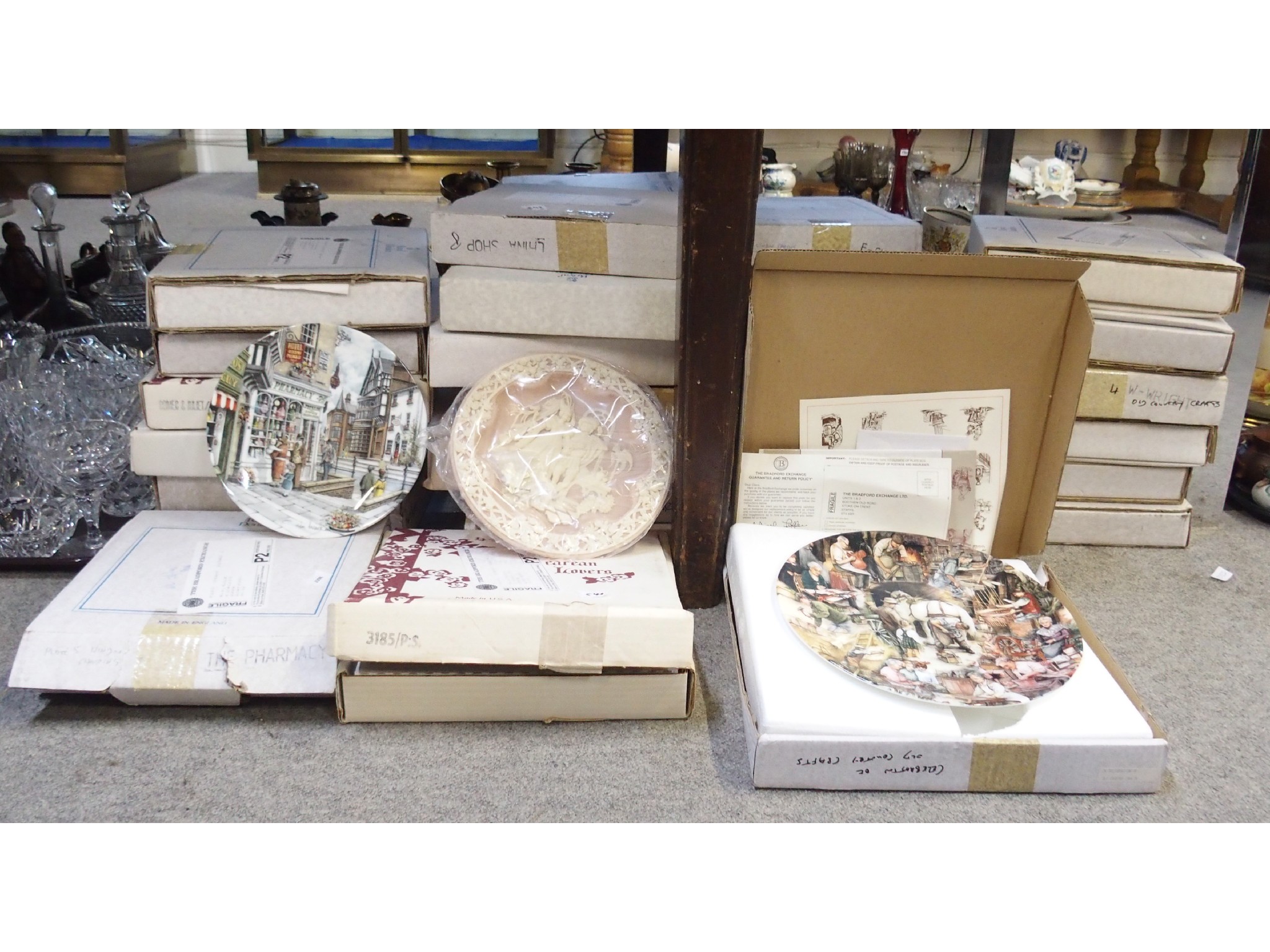 Appraisal: Quantity of boxed collectors plates to include Royal Doulton Royal