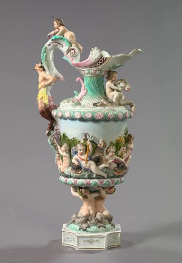 Appraisal: Fine Volkstedt Richard Eckert Company Porcelain Garniture - in the