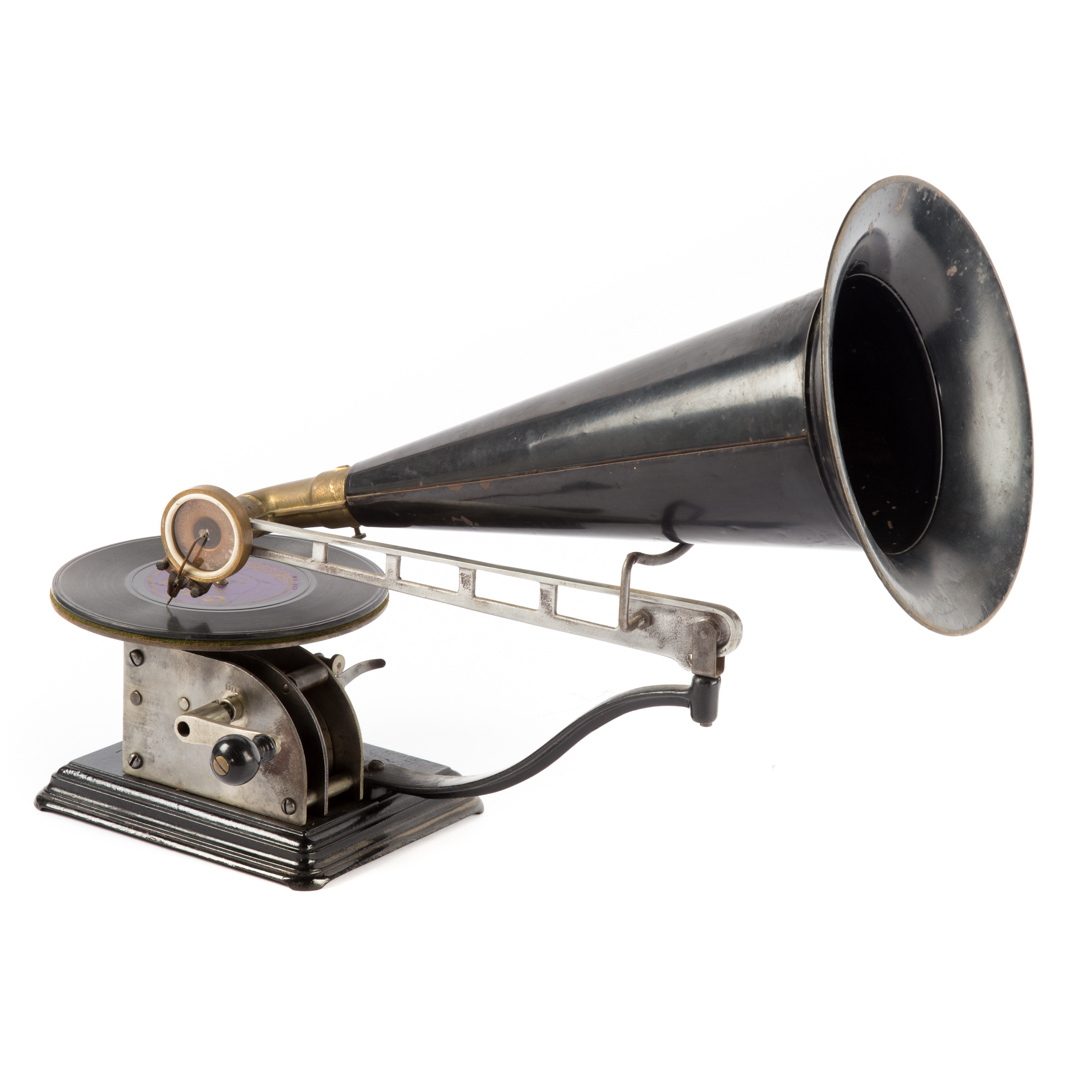 Appraisal: Columbia Model AU phonograph circa early primitive open works machine