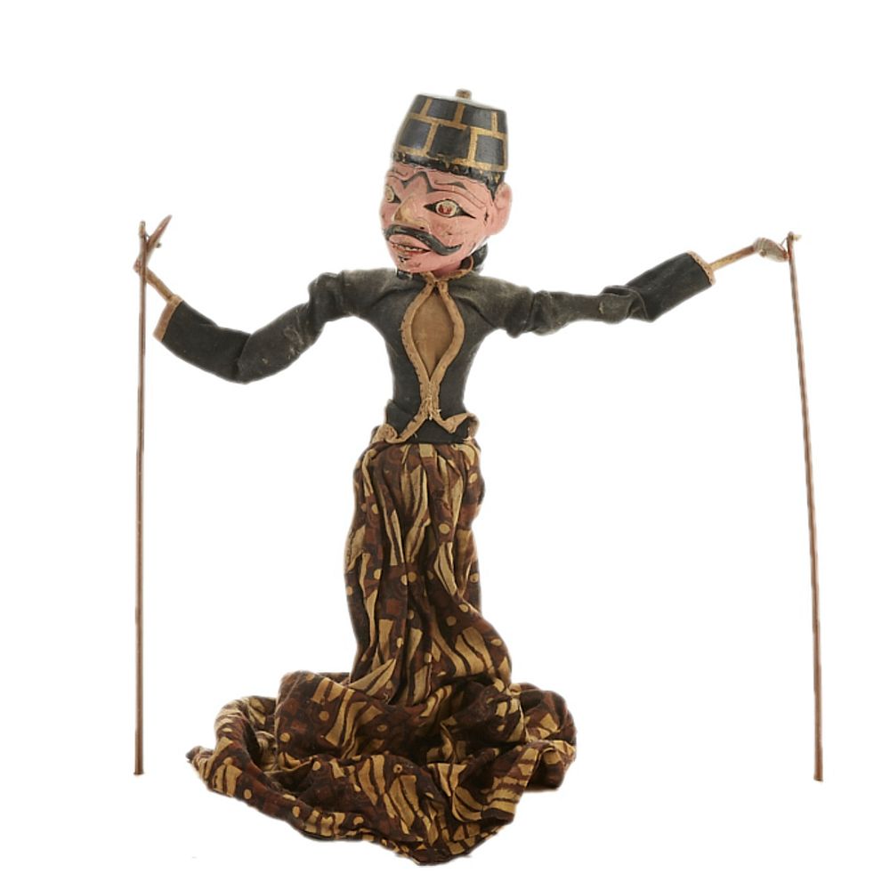 Appraisal: Indonesian Javanese Golek Puppet One Indonesian Javanese Golek puppet of