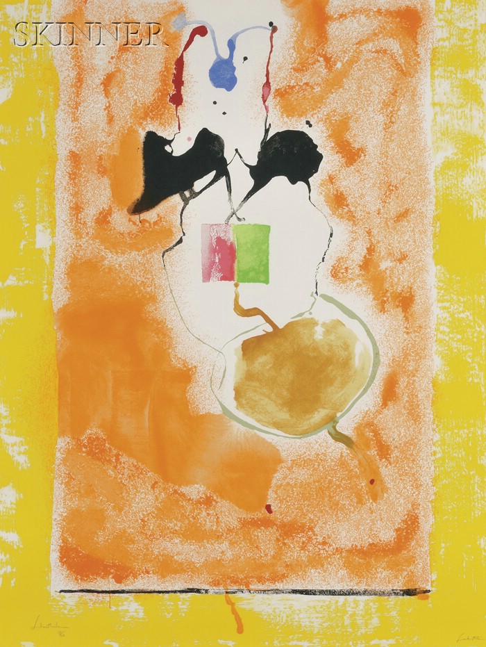 Appraisal: Helen Frankenthaler American b Solar Imp published by Lincoln Center