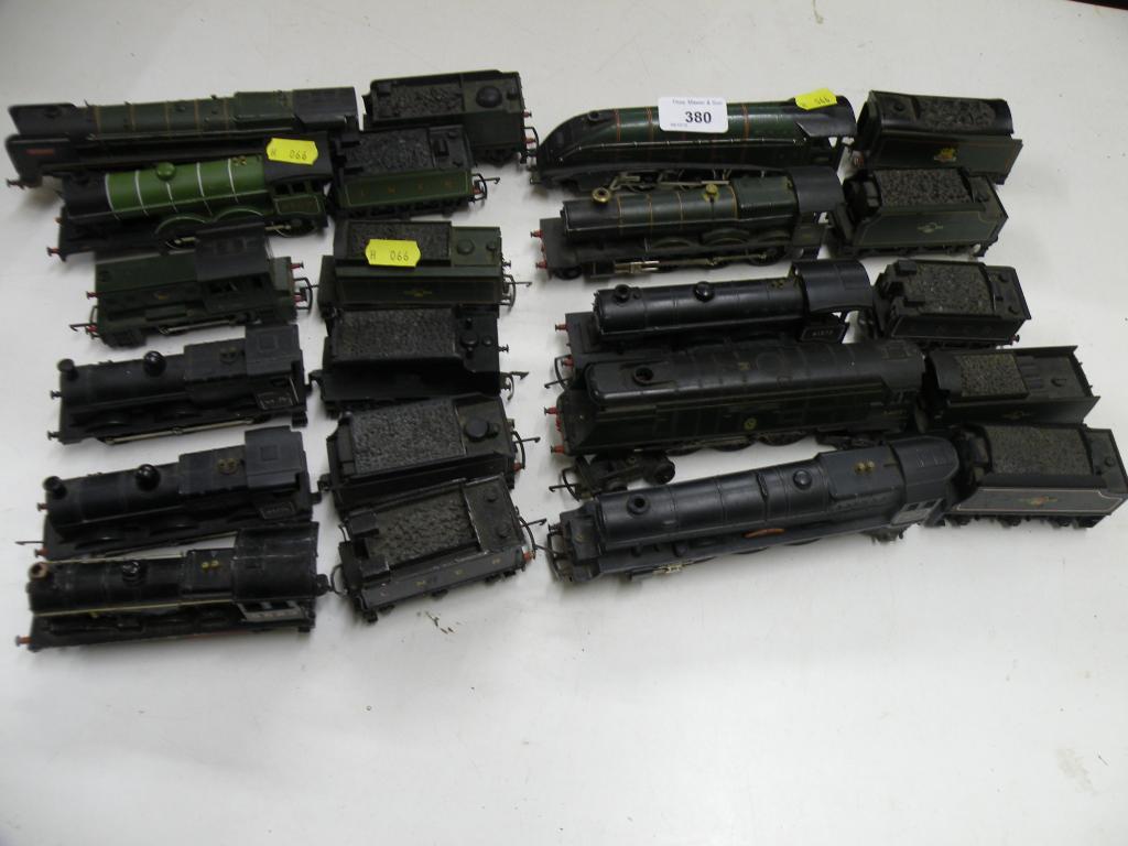 Appraisal: Various Hornby engines to include Silver King Britannia some with