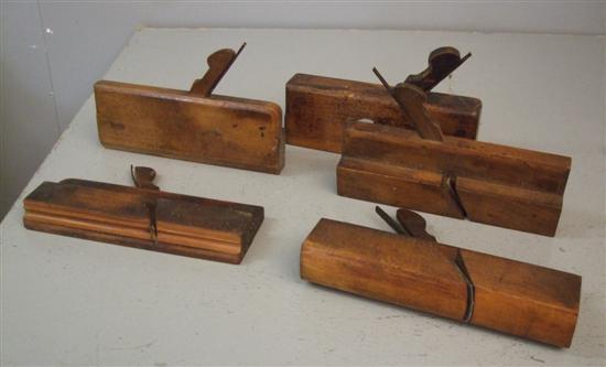 Appraisal: Collection of wood working planes various makers