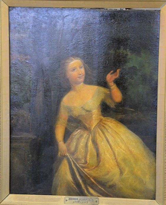 Appraisal: Attributed to Andrew Robertson Maud oil on panel unsigned ht