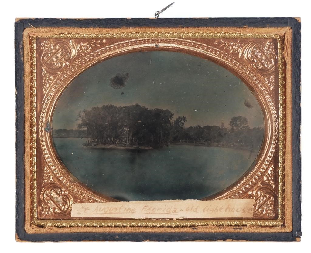 Appraisal: This plate appears to be an ambrotype It is mounted