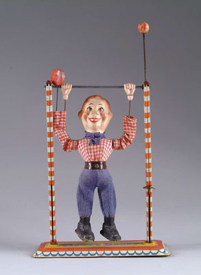 Appraisal: HOWDY DOODY ACROBAT By Arnold West Germany Paper mach and