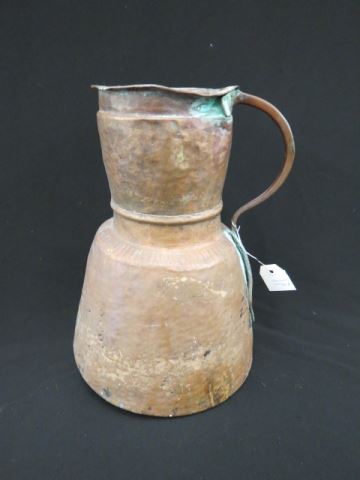 Appraisal: Early Handmade Copper Water Carrier from famous Flat Rock estate