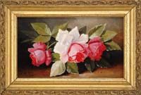 Appraisal: JOHN CLINTON SPENCER American - STILL LIFE OF ROSES Three