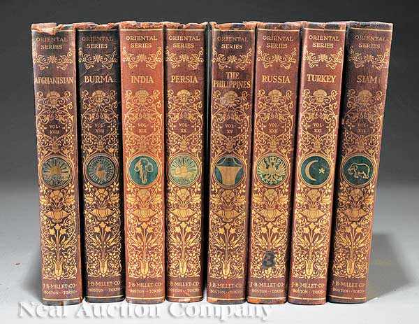 Appraisal: Asian Reference Books Oriental Series by Captain F Brinkley published