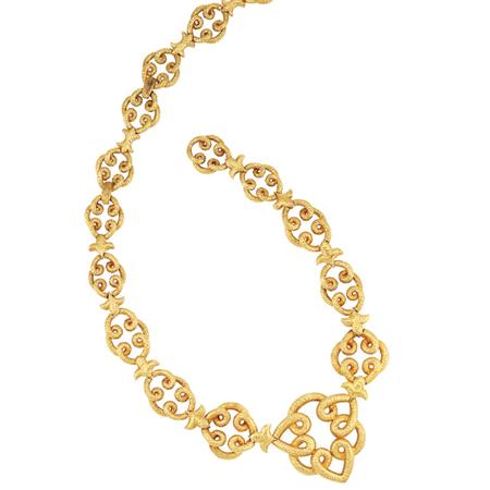 Appraisal: Gold Chain Necklace David Webb Estimate -