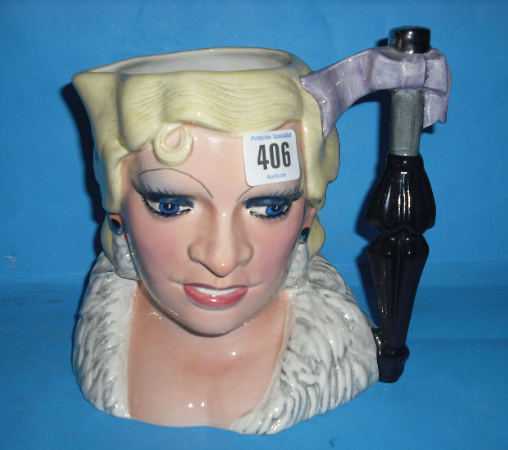 Appraisal: Royal Doulton large Character Jug Mae West D