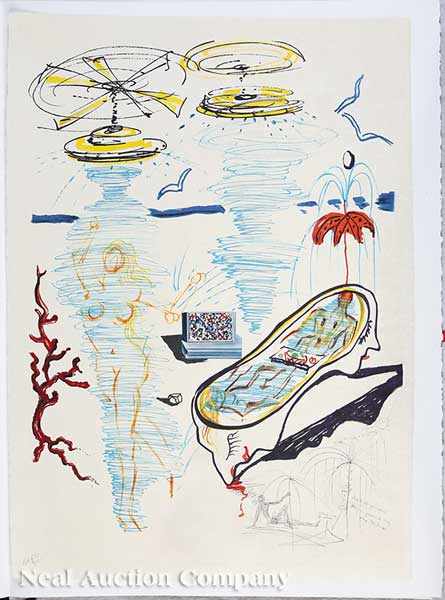 Appraisal: Salvador Dali Spanish - Imaginations and Objects of the Future