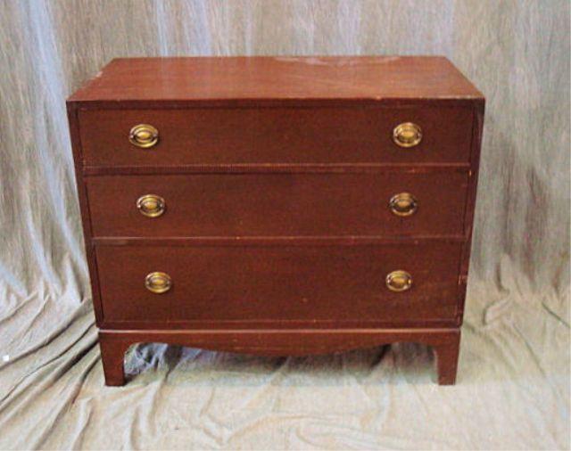 Appraisal: Cedar Lined Mahogany Bachelors Chest From a Lexington Ave NYC