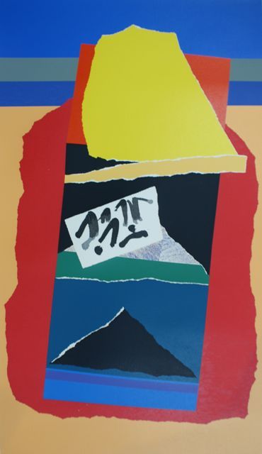 Appraisal: Alun Leach-Jones born Across the Pacific screenprint x cm Provenance