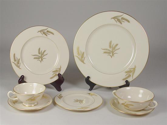 Appraisal: Lenox Harvest Dinnerware Service for twelve including dinner plates dessert