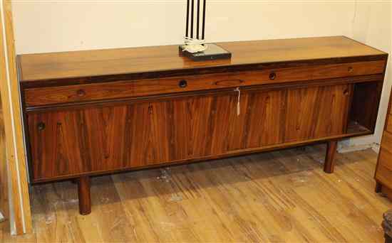 Appraisal: An Archie Shine for Heals rosewood sideboard ft ins Estimate