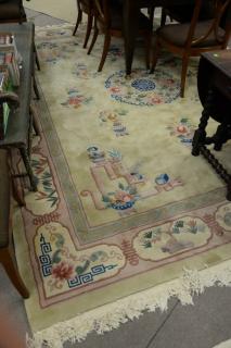 Appraisal: Chinese Oriental carpet ' x ' Chinese Oriental carpet '