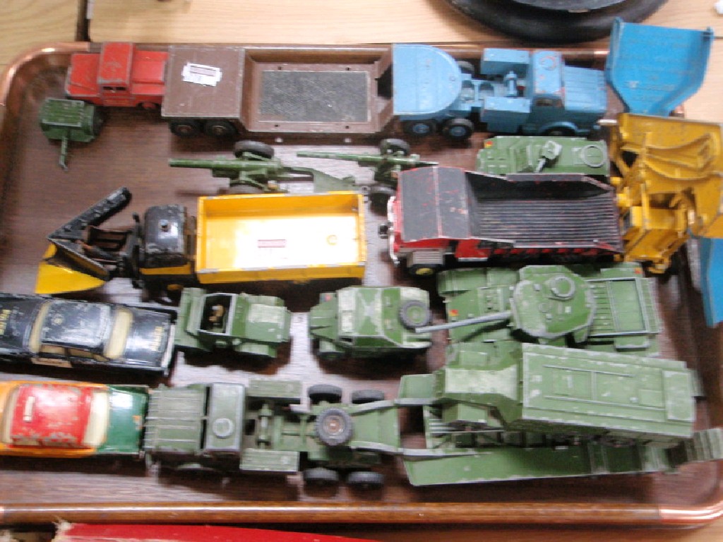 Appraisal: Assorted Dinky and Matchbox die cast models all play worn