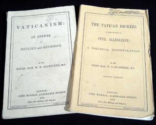 Appraisal: V William E Gladstone THE VATICAN DECREES IN THEIR BEARING