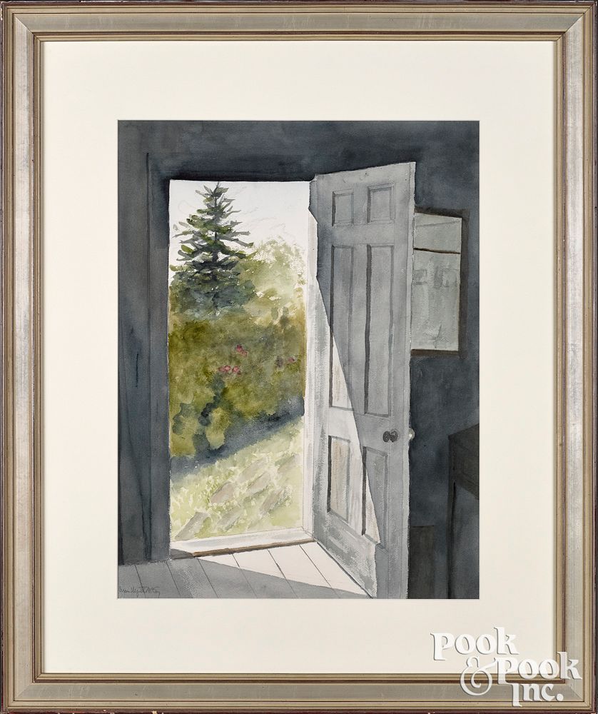 Appraisal: Ann Wyeth McCoy watercolor Ann Wyeth McCoy American - watercolor