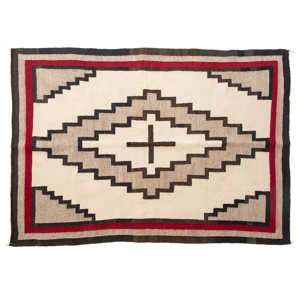 Appraisal: Navajo Revival Style Rug x in From the collection of