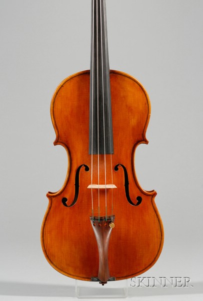 Appraisal: Modern Italian Violin Gadda School c length of two-piece back