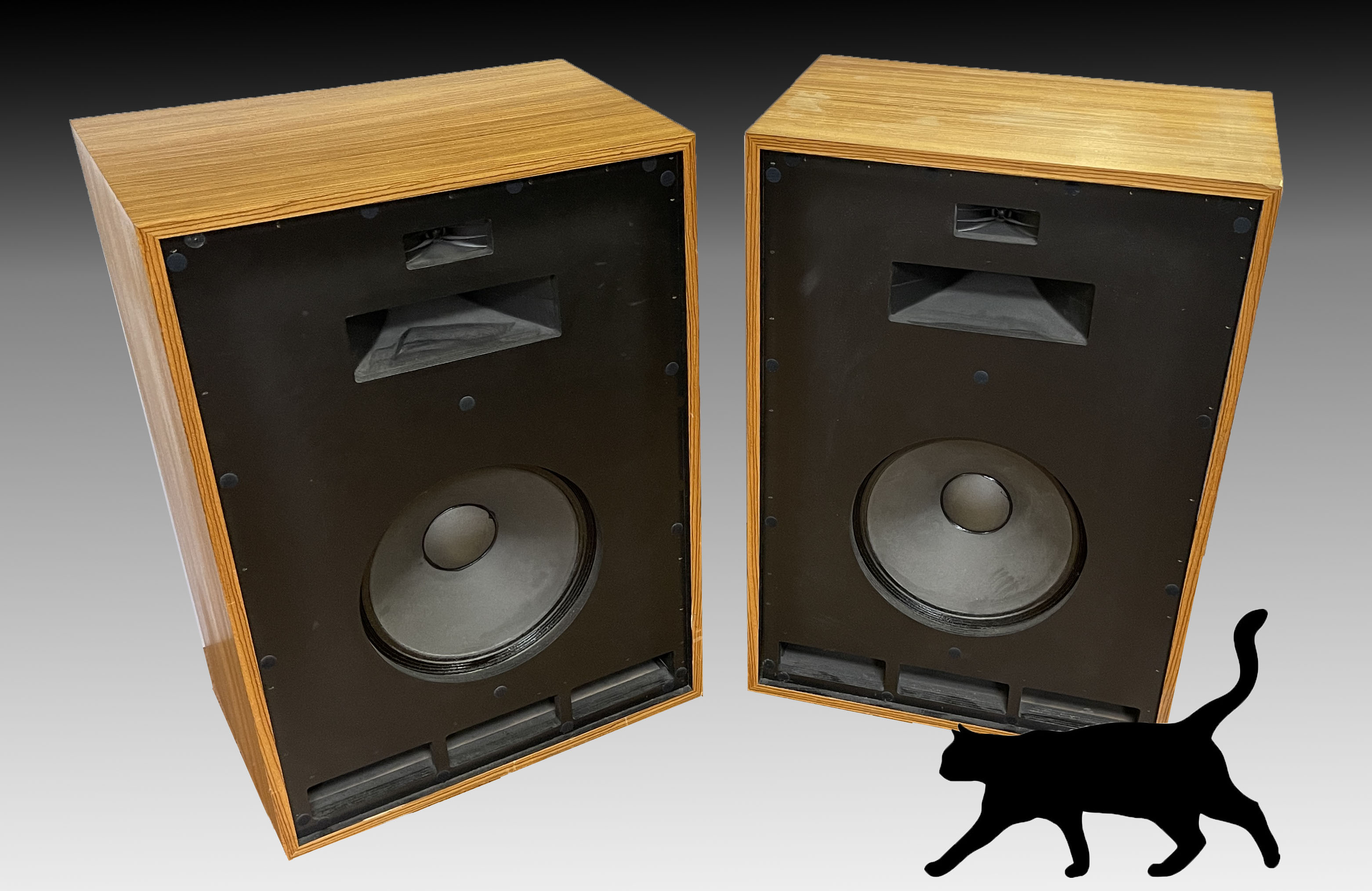 Appraisal: PAIR OF KLIPSCH CORNWALL SPEAKERS Also included are extra horns