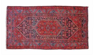 Appraisal: AN IRANIAN ZANJAN WOOL RUG th century The rug having