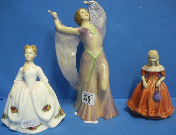 Appraisal: Royal Doulton figure Old Country Roses HN Paragon Figure Miss