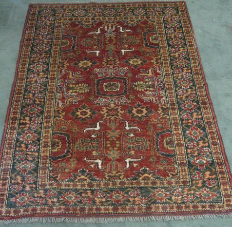 Appraisal: Vegi-Dye Kazak Rug ' x '