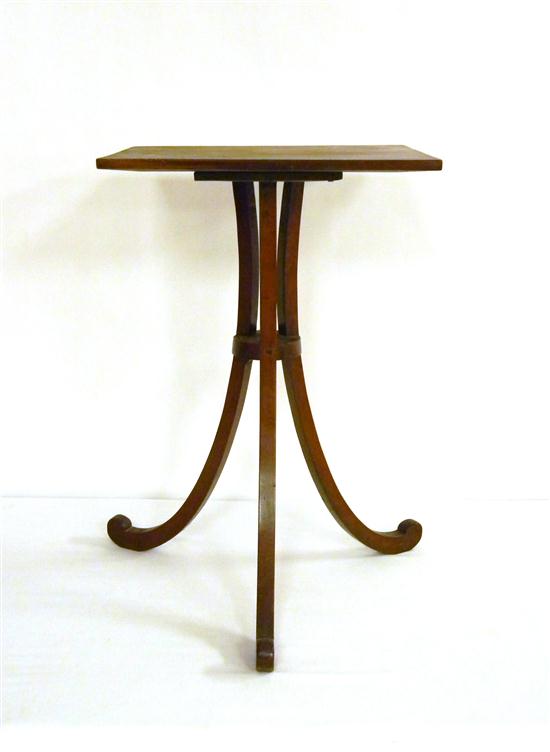 Appraisal: Federal candlestand Connecticut late th early th C cherry with