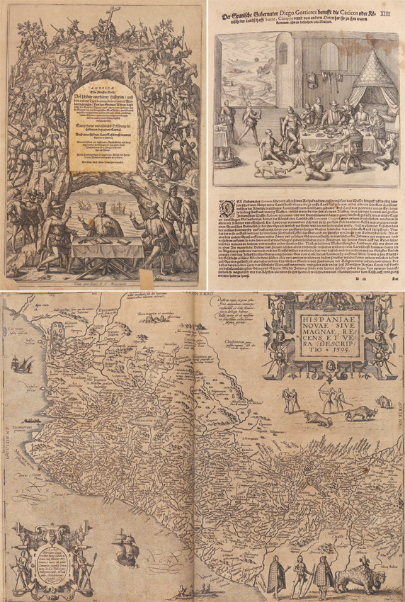 Appraisal: IMPORTANT THEODOR JOHANN DE BRY GRAND VOYAGES VOLUME From the