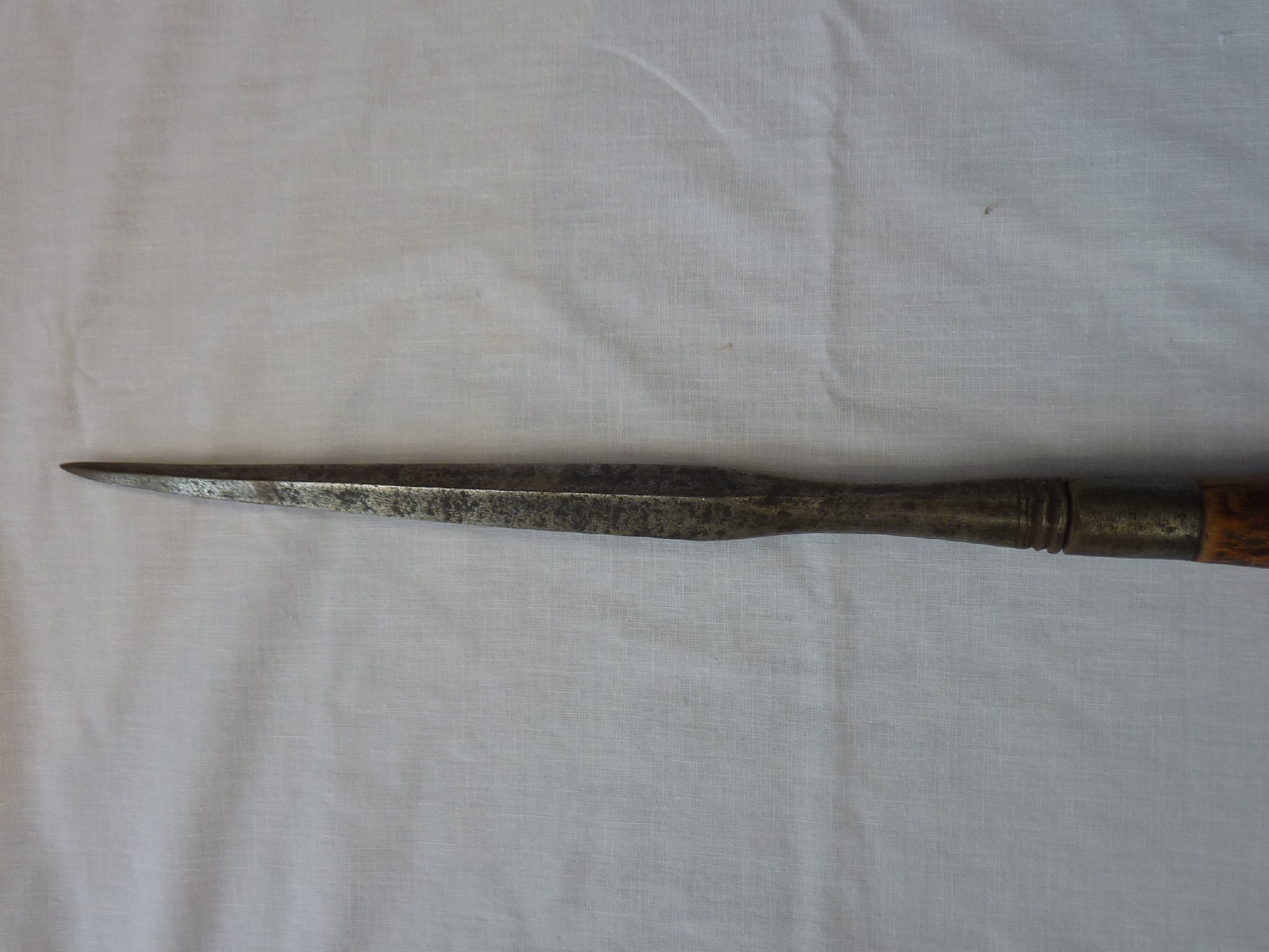 Appraisal: A substantial and heavy Eastern throwing spear