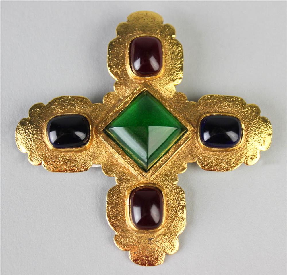 Appraisal: CHANEL MALTESE BROOCH signed Chanel Made in France