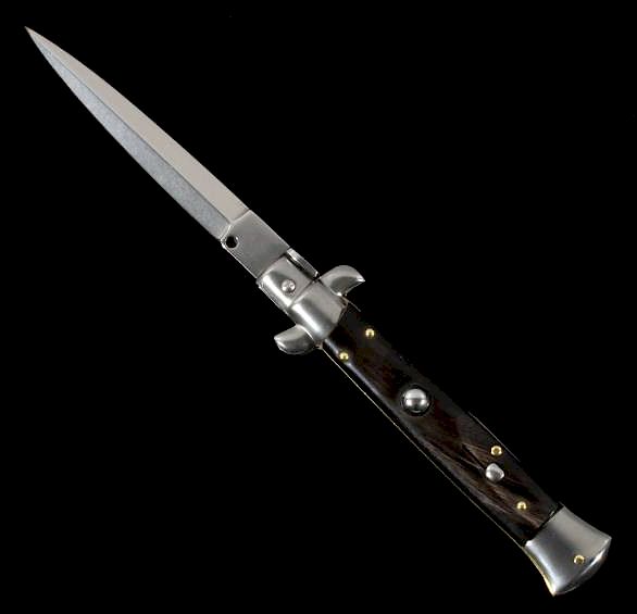 Appraisal: Frank Beltrame Italian Stiletto Switchblade Knife This is a Frank