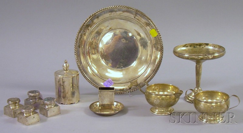 Appraisal: Ten Sterling and Weighted Sterling Hollowware and Serving Items a